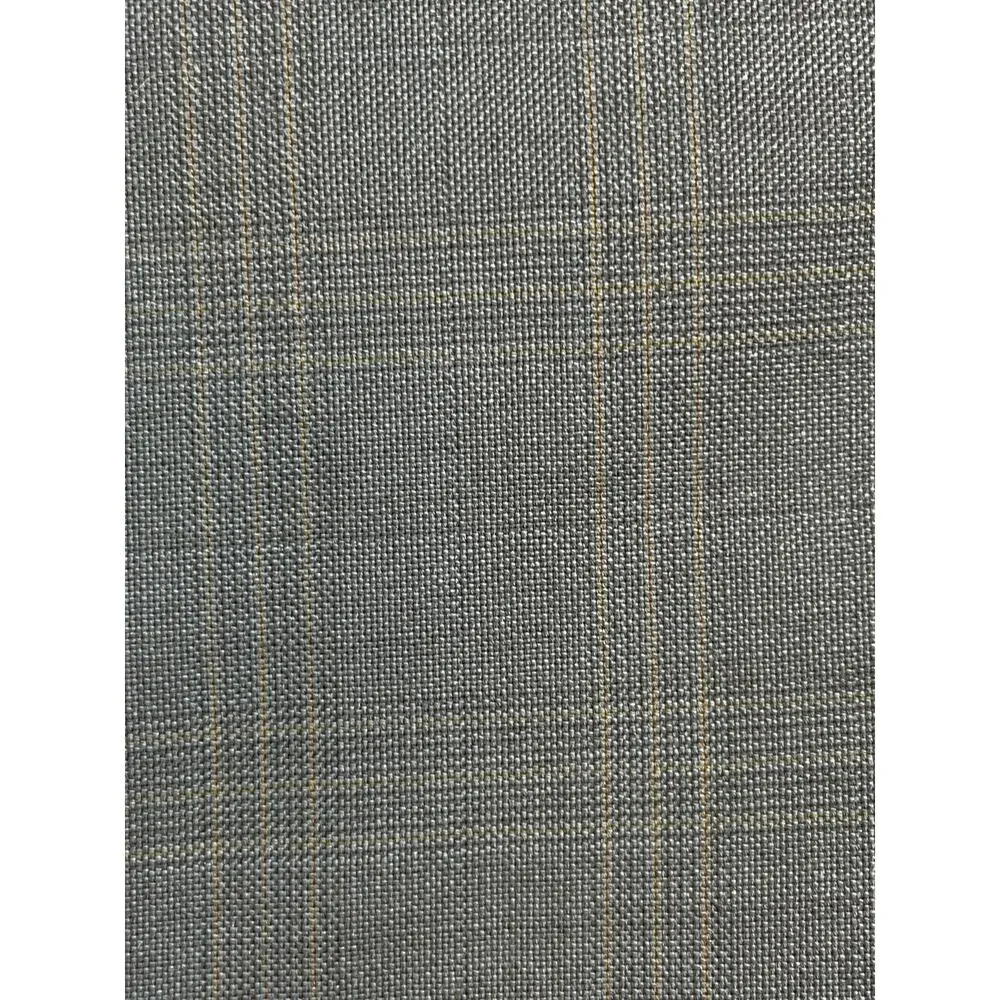 Jos A Bank Suit Mens 50L Plaid 100% Wool Single Breasted Pants 44 x 30 - 2 Piece